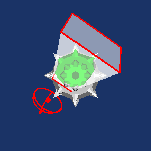 Implicit Frustum Widget